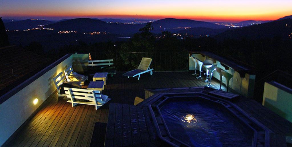 Villa Roof Of The Galilee Amirim Esterno foto
