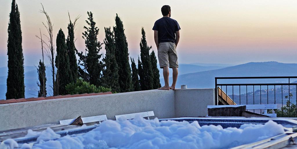 Villa Roof Of The Galilee Amirim Camera foto
