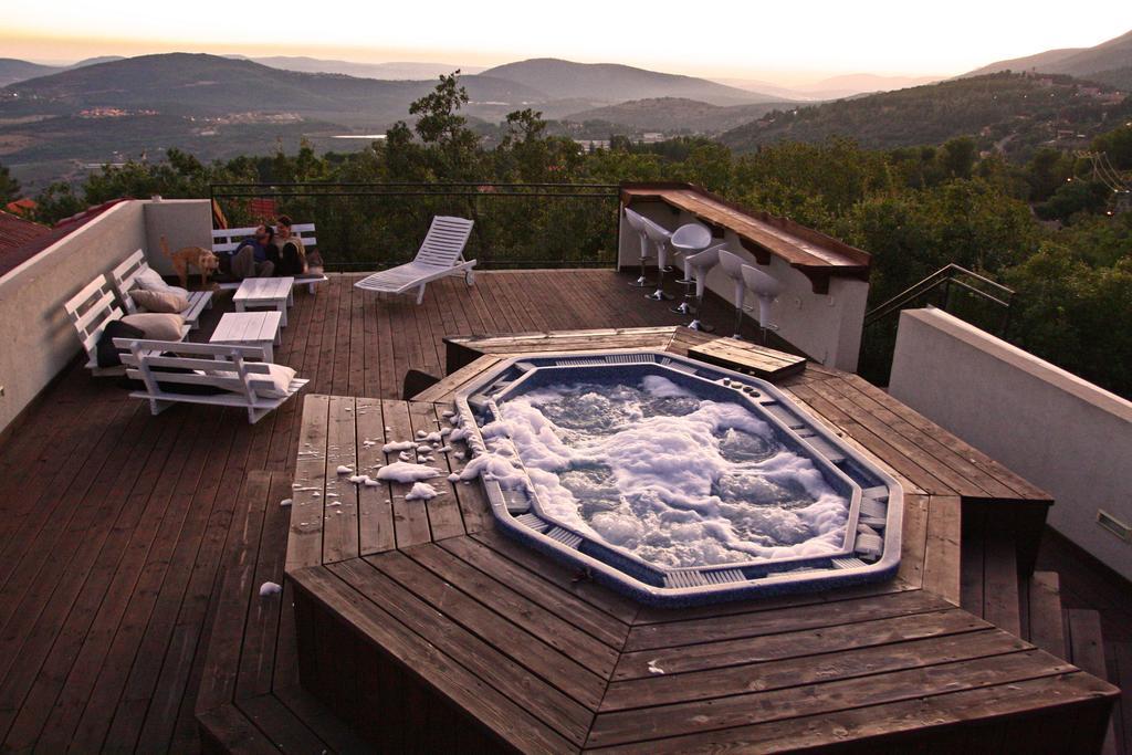Villa Roof Of The Galilee Amirim Camera foto